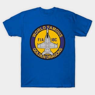 VFA-192 World Famous Golden Dragons - F/A-18 T-Shirt